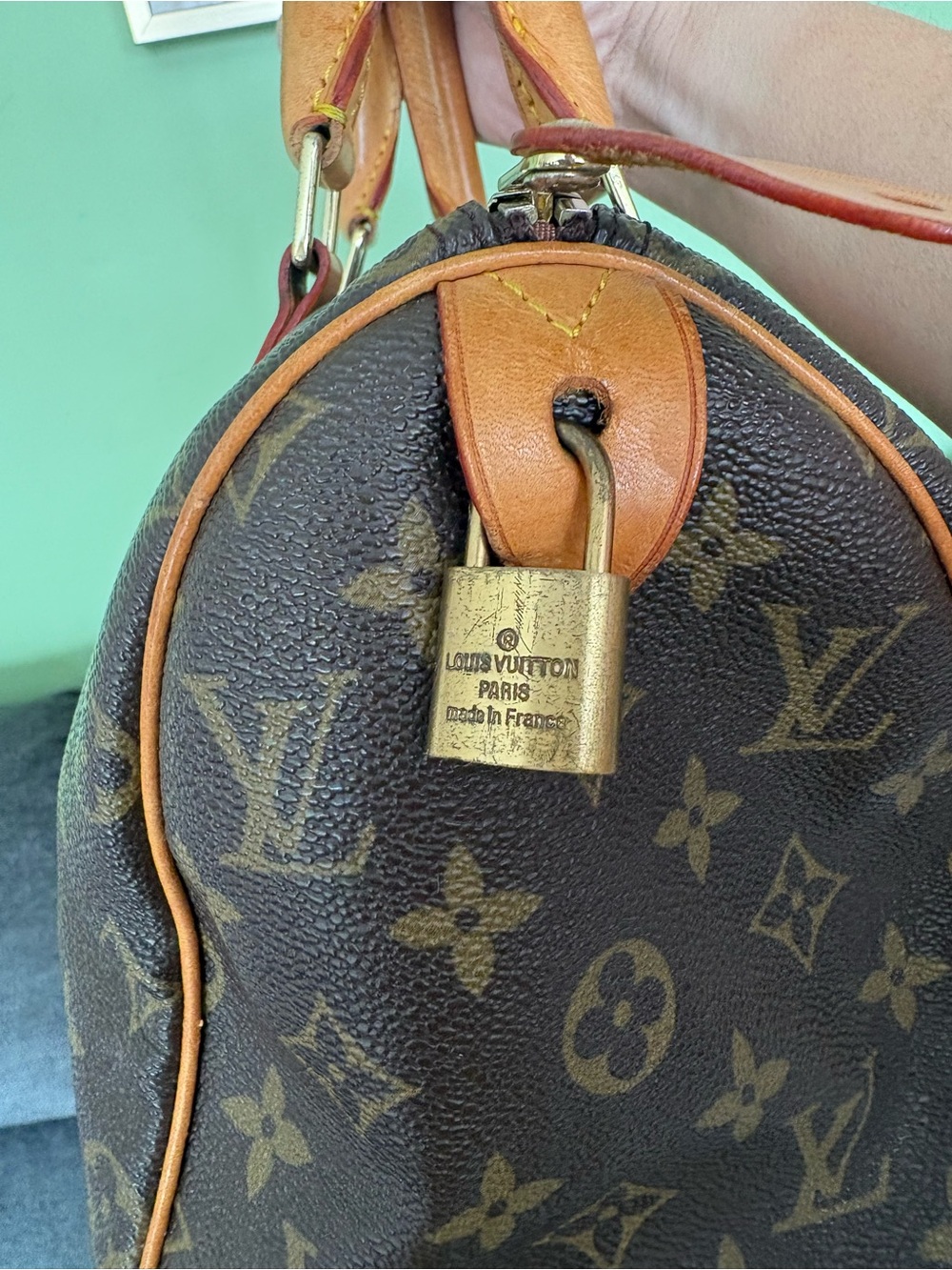 Louis Vuitton Brown Monogram Top-Handle Satchel - Picture 15 of 15